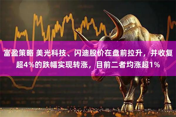 富盈策略 美光科技、闪迪股价在盘前拉升，并收复超4%的跌幅实现转涨，目前二者均涨超1%