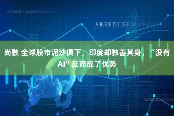 尚融 全球股市泥沙俱下，印度却独善其身，“没有AI”反而成了优势